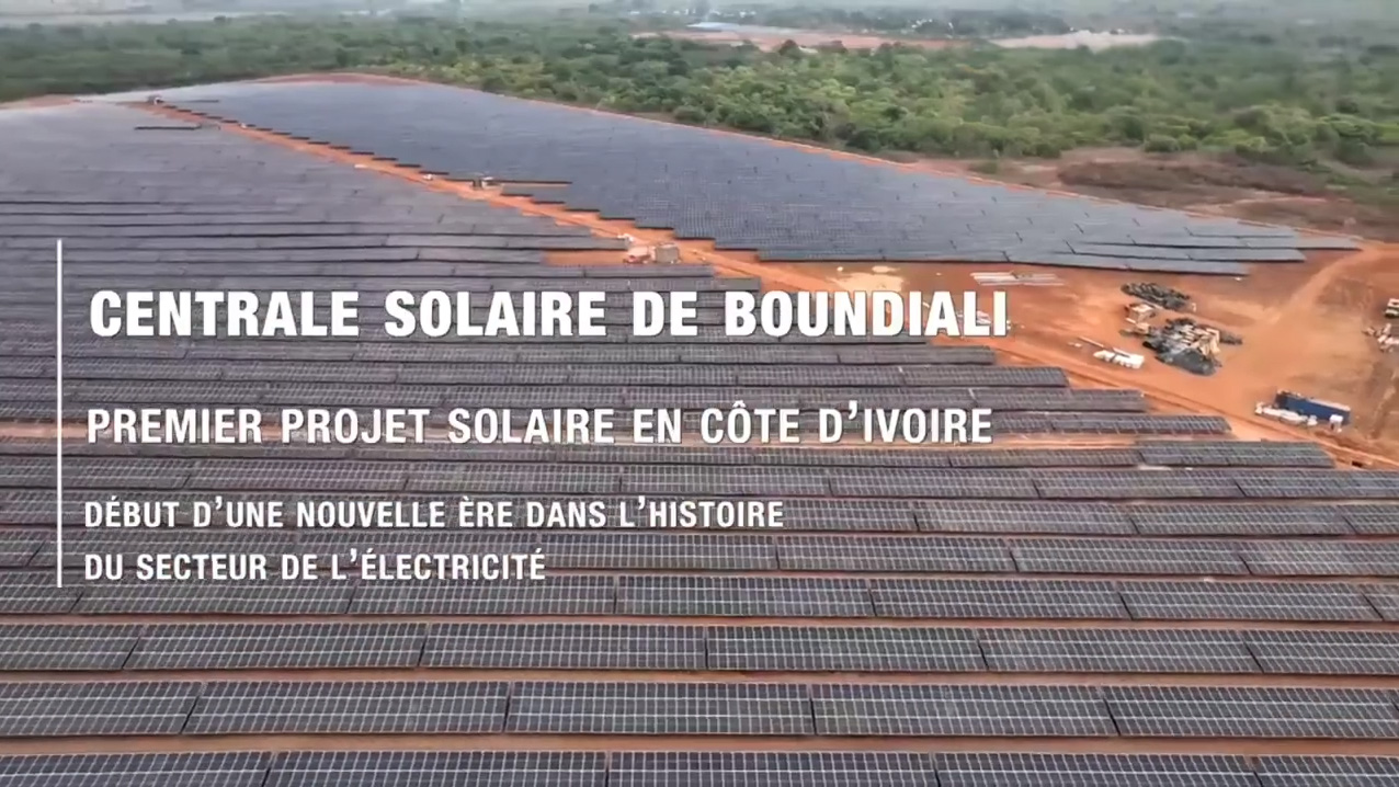   CENTRALE SOLAIRE PHOTOVOLTAÏQUE DE BOUNDIALI